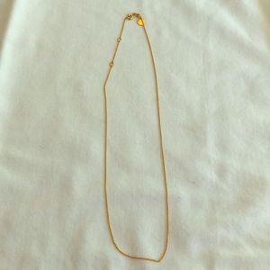 stella and dot gold chain 17.5 inches